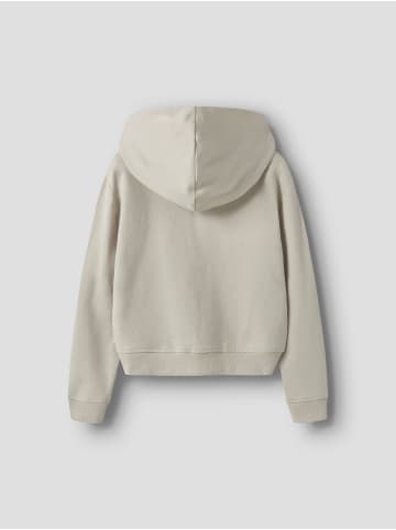 name it Sweatjacke NKFMILLE CARD W HOOD UNB in pumice stone