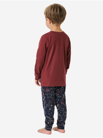 Schiesser Pyjama Family in burgund