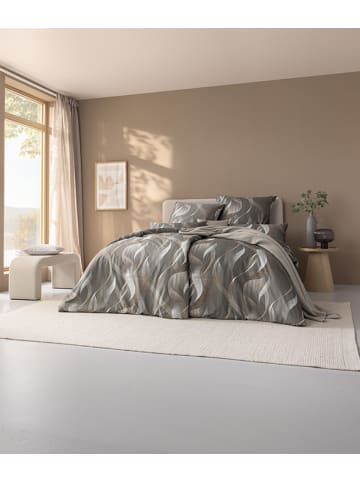 Estella Bettwäsche Mako-Satin Nick in anthrazit