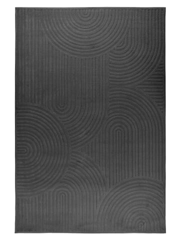 Vivorum Wohnzimmer Kurzflor Teppich Bandito 325 in dunkelgrau