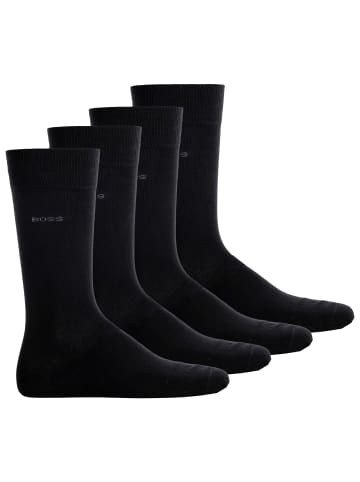 BOSS Socken 4er Pack in Schwarz