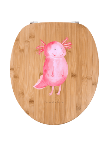 Mr. & Mrs. Panda Klobrille Axolotl Glücklich ohne Spruch in Braun