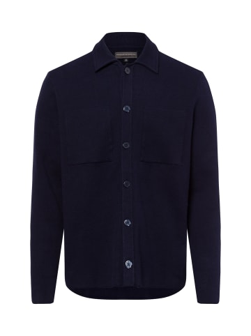 Finshley & Harding Strickjacke in marine - 0001