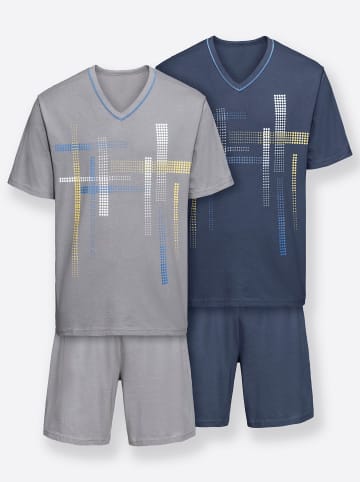 WITT WEIDEN Shortys in grau + marine