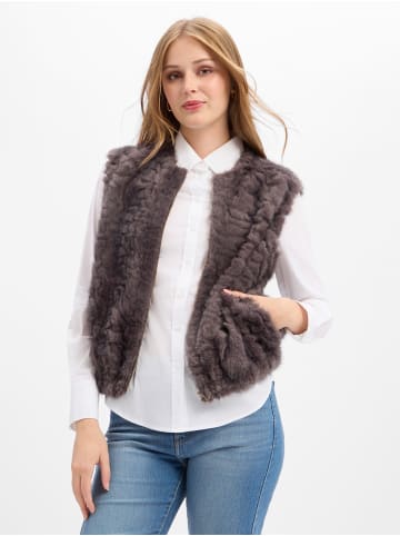Marie Lund Weste in lila - 0001