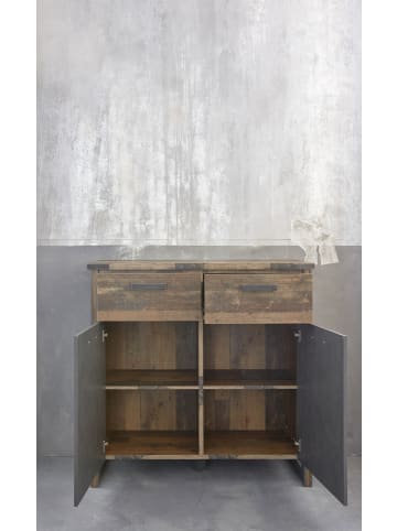 ebuy24 Kommode Prip Grau 119 x 42 cm