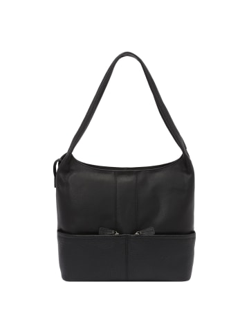 VLD VOi Leather Design Boston Hera Shopper Tasche Leder 30 cm in schwarz
