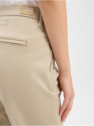 MAC HOSEN Stoffhose Chino turn up in beige