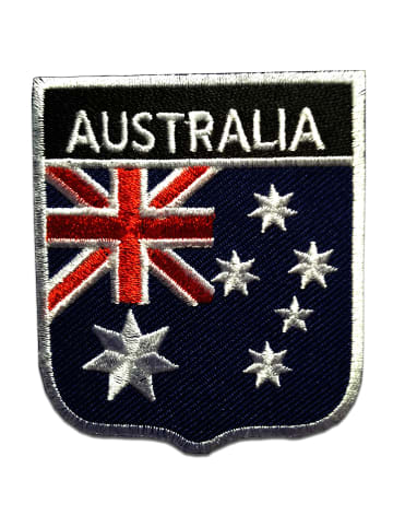 Catch the Patch Australien Flagge FahneApplikation Bügelbild inBlau