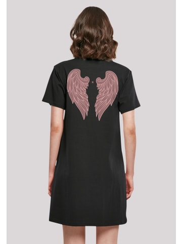 F4NT4STIC Damen T-Shirt Kleid Engel Damen T-Shirt Kleid in schwarz