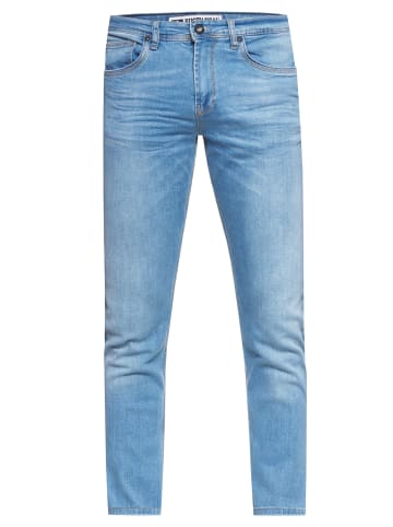 Rusty Neal Jeans Hose "MELVIN" Slim Fit Cotton-Stretch in Light Blue - 6