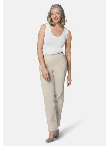 GOLDNER Schlupfhose CARLA in Super-Stretch in kitt