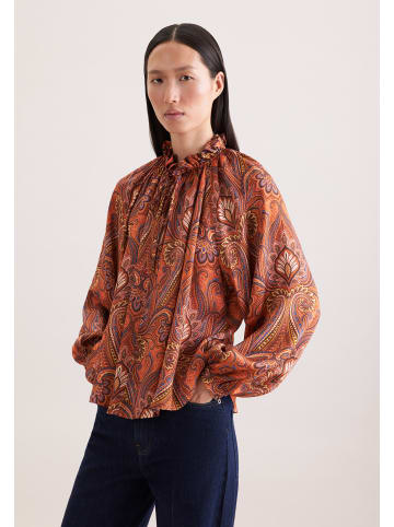 Seidensticker Rüschenbluse Regular in Orange