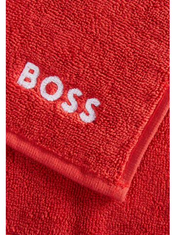 HUGO BOSS home 4er-Set Waschlappen 4er-Set Waschlappen in REDN