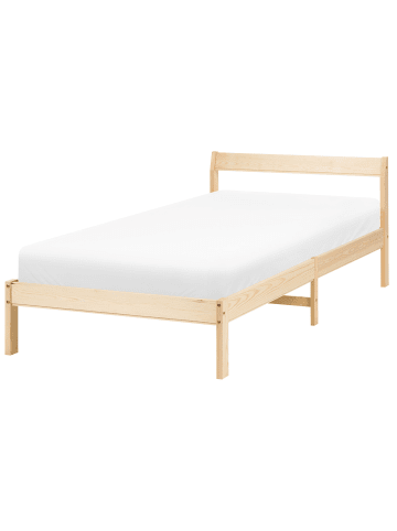 Beliani Kinderbett MADONE in Braun - (W) 95 x (H) 65 x (L) 205 cm