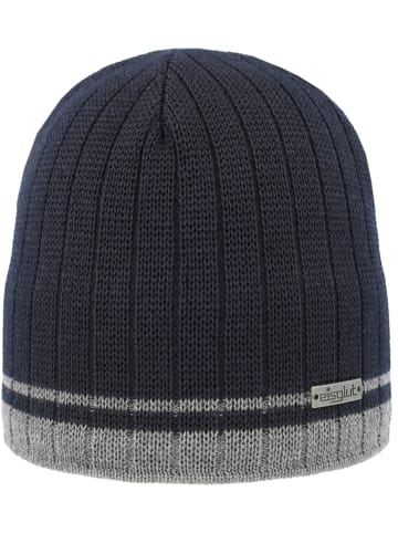 Eisglut Strickmütze in blau