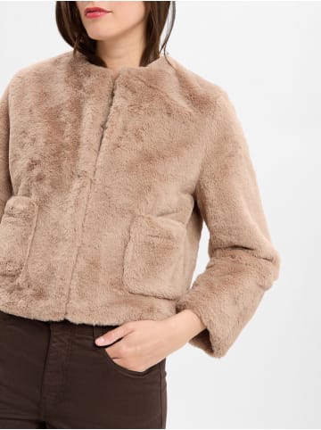 Jacke in taupe