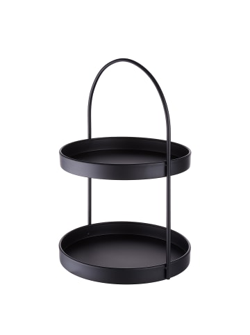 Butlers Etagere SIDELINE 2-stufig in Schwarz