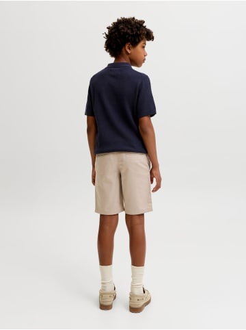 JACK & JONES Junior Gestricktes Polo in Night Sky
