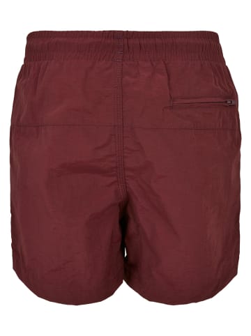 Urban Classics Badeshorts in cherry