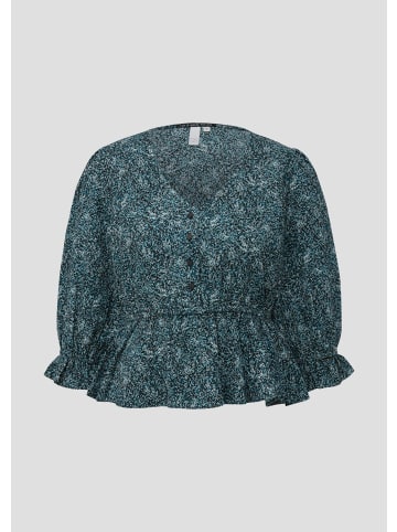 QS Bluse in 67A3_petrol
