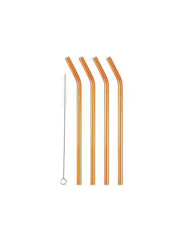 Lyngby Glas Strohhalm in Amber