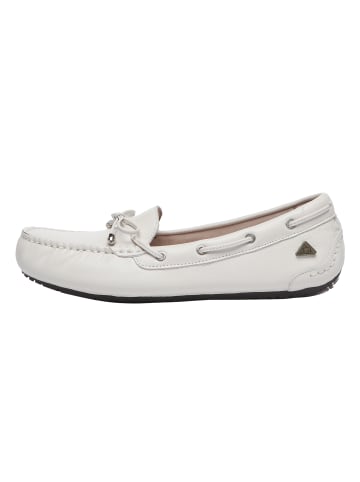 EVERAU Australia Leder Loafer - Grebes in Weiß