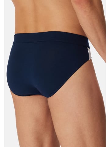 Schiesser Rio Slip / Unterhose 95/5 Stretch - Cotton in Dunkelblau