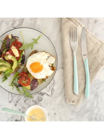 Kuppels 24-tlg. Besteckset PRISMA in mint