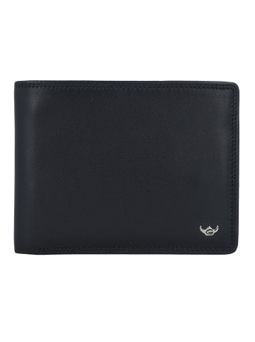 Golden Head Polo Geldbörse RFID Schutz Leder 12.5 cm black