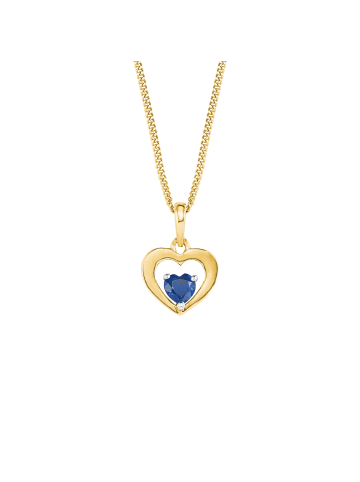 Amor Kette mit Anhänger Gold 375/9 ct in Gold