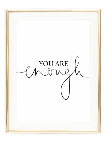 Tales by Jen Poster / Kunstdruck "You are enough" I Ohne Rahmen