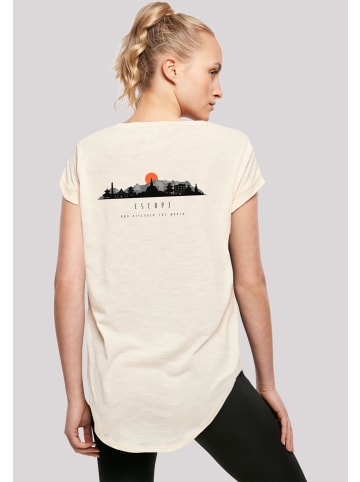 F4NT4STIC Long Cut T-Shirt Escape Discover the World Asian Town in Whitesand