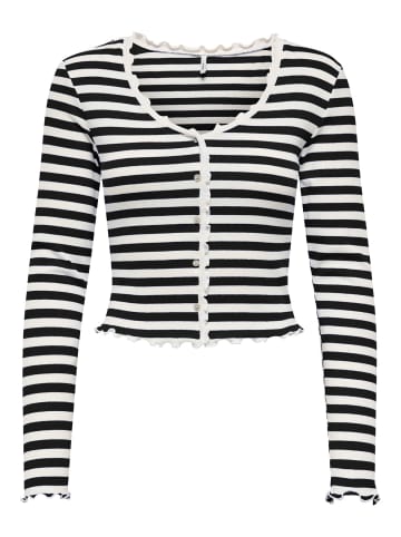 ONLY Jersey-Top 'ONLLAILA' Schwarz