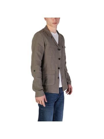 In My Hood Grün Leinen Blazer