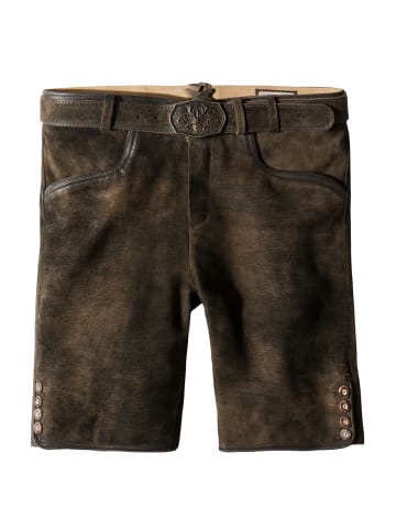 Stockerpoint Lederhose Fred in dunkelbraun