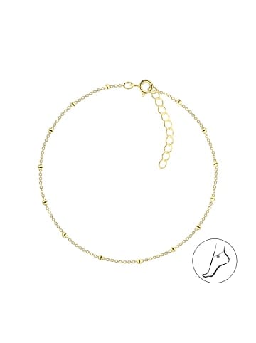 Alexander York Fußkettchen SATELLITE in Gold aus 925 Sterling Silber in gold