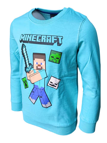 Minecraft Sweatshirt Minecraft Steve in Hellblau gunstig kaufen limango