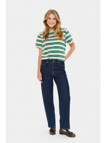 SAINT TROPEZ Jeans LoesaSZ Lockere Passform in Dark Blue Denim
