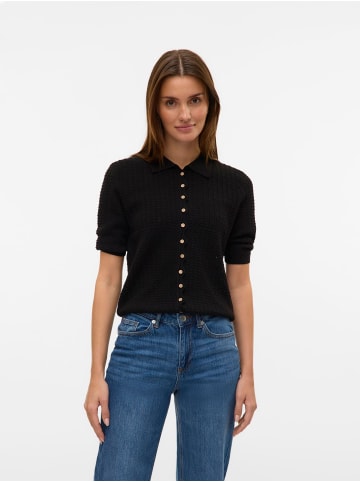 Vero Moda Strickjacke in Black