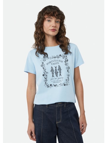 comma T-Shirt  in  50D5_hellblau