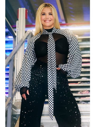 Ulla Popken Langarmshirt in schwarz