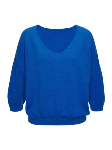 LASCANA Kaschmirpullover in königsblau