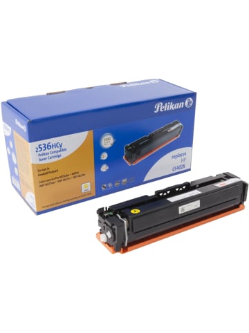 Pelikan Toner kompatibel mit HP CF402X #201X yellow High Capacity