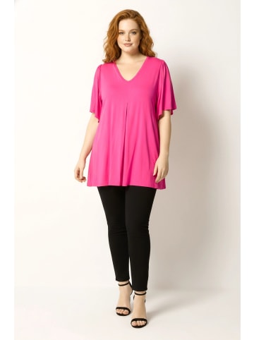 Shape Of You Blouse in Fuchsia