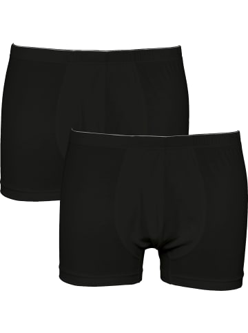 Erwin Müller Baumwolle, Single-Jersey Pants 2er-Pack in schwarz