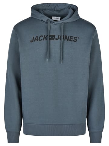 Jack & Jones Pullover JJMORTY OLD LOGO SWEAT HOOD SMU in Blau