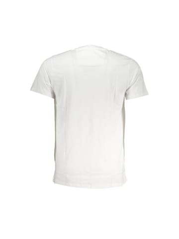 cavalli CLASS Weißes Baumwoll-T-Shirt