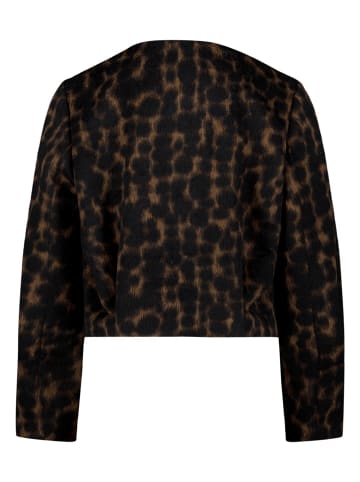 Zero Casual-Blazer mit Jacquard in Brown/Black