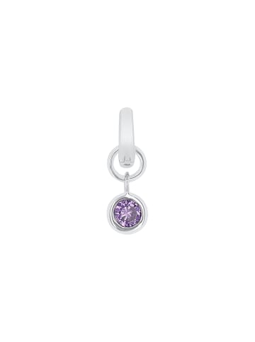Amor Charm Silber 925, rhodiniert in Lila